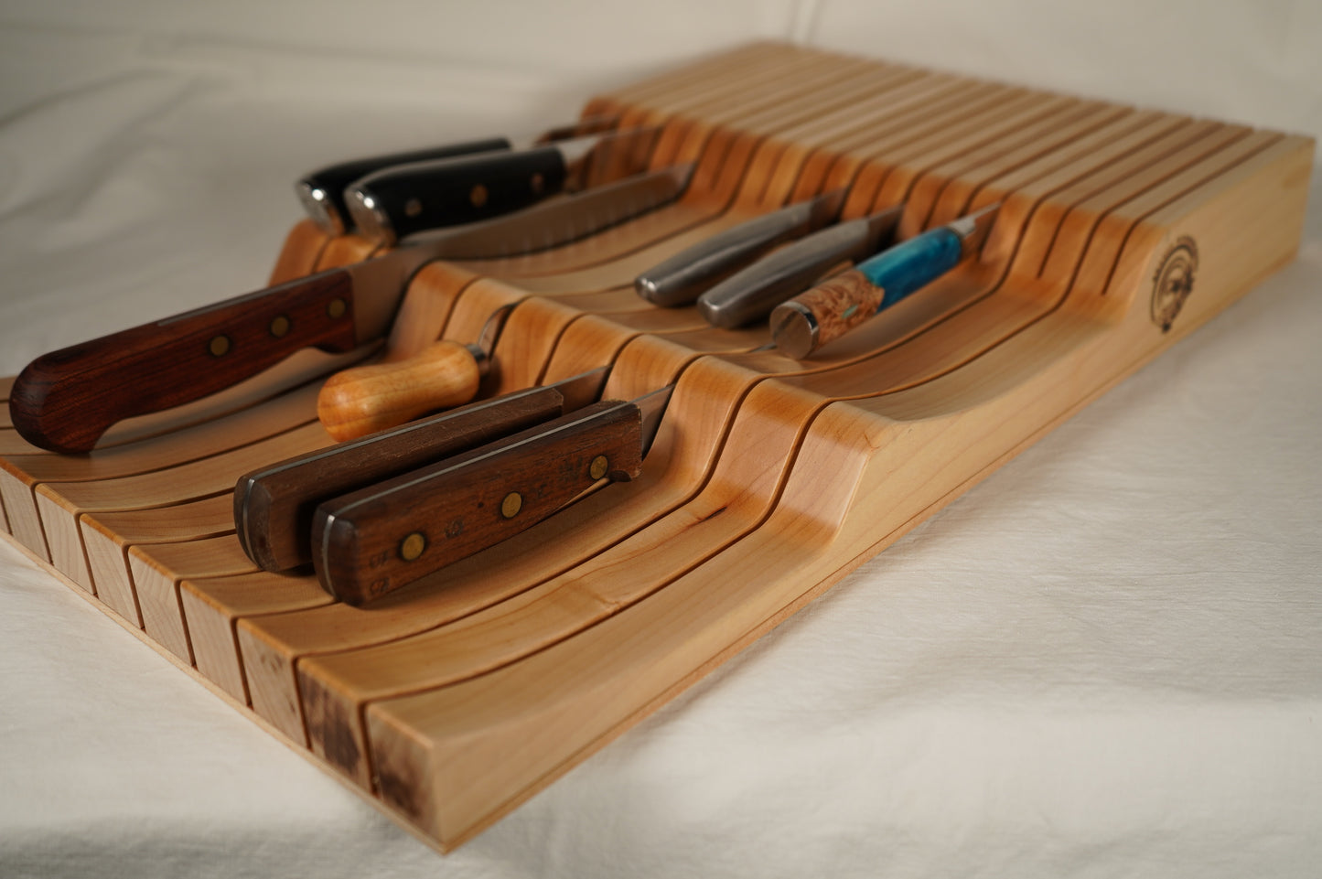 Knife Block Drawer Organizer