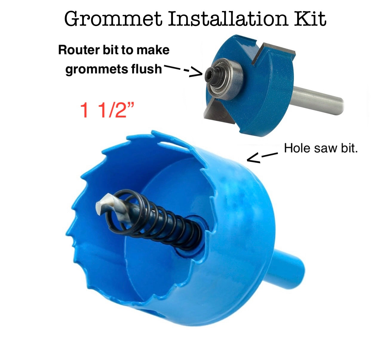 Grommet installation kit.
