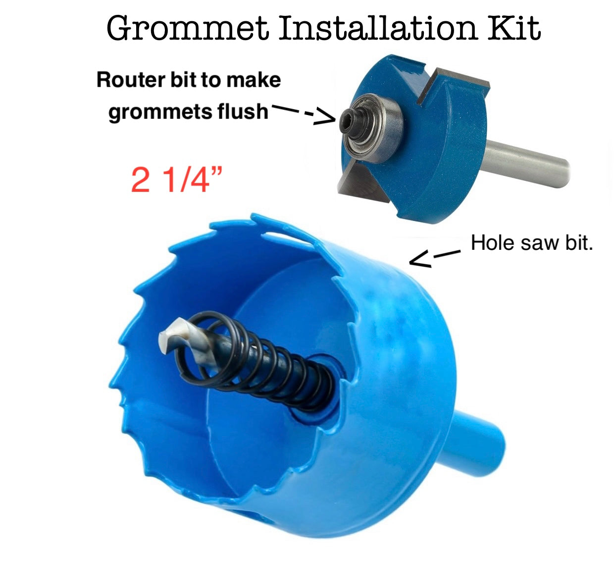 Grommet installation kit.