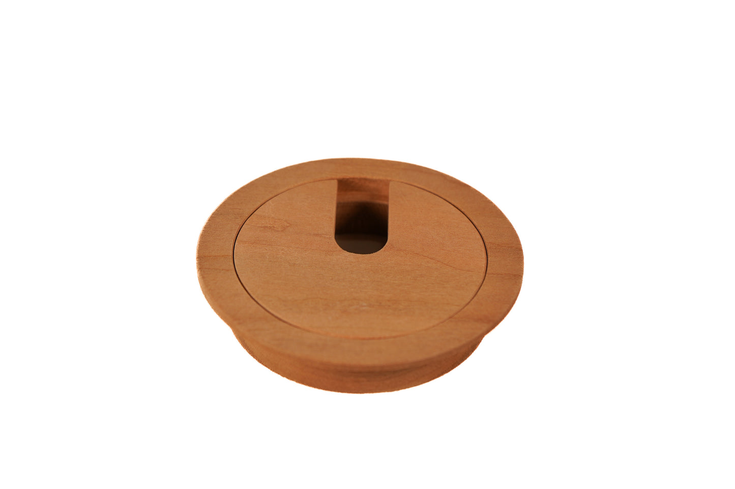 Mahogany Wood Cable Hole Grommet