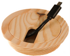 Wood Cable Hole Grommets