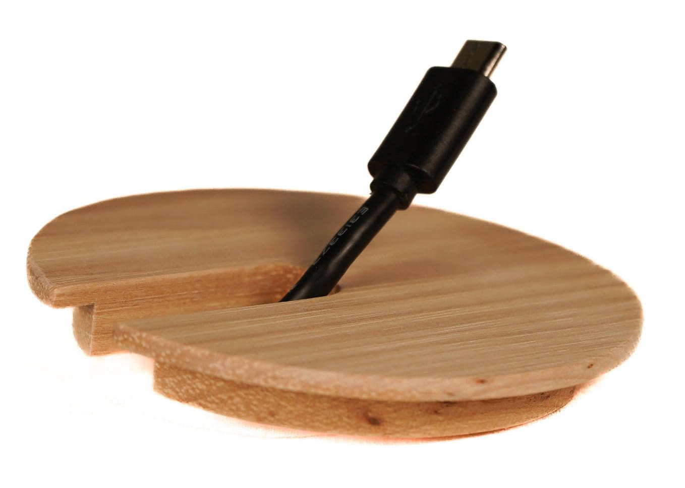 Wood Cable Hole Grommet (Without Ring)