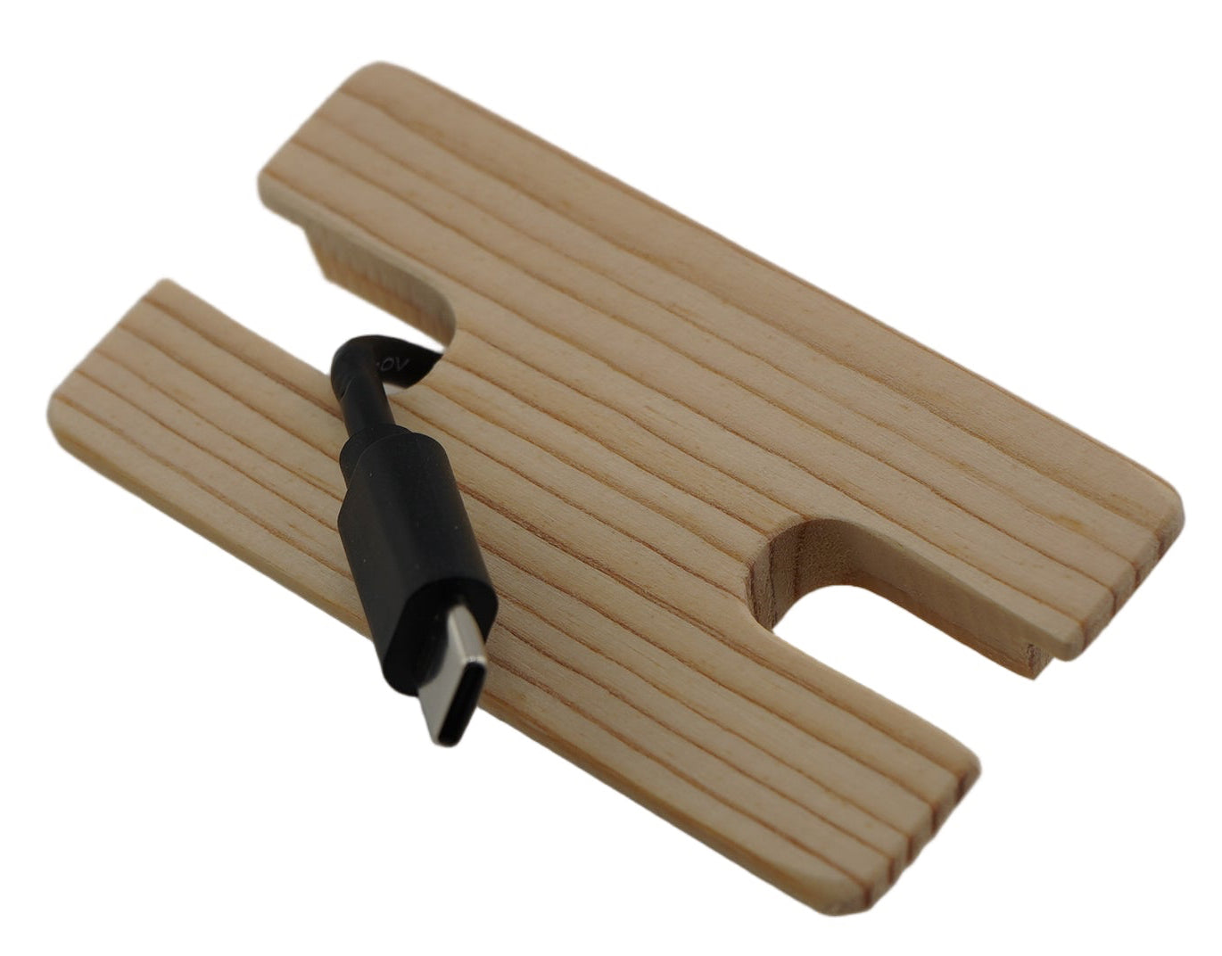 Square Wood Cable Hole Grommet