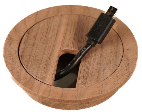 Wood Cable Hole Grommets