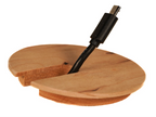 Wood Cable Hole Grommet (Without Ring)