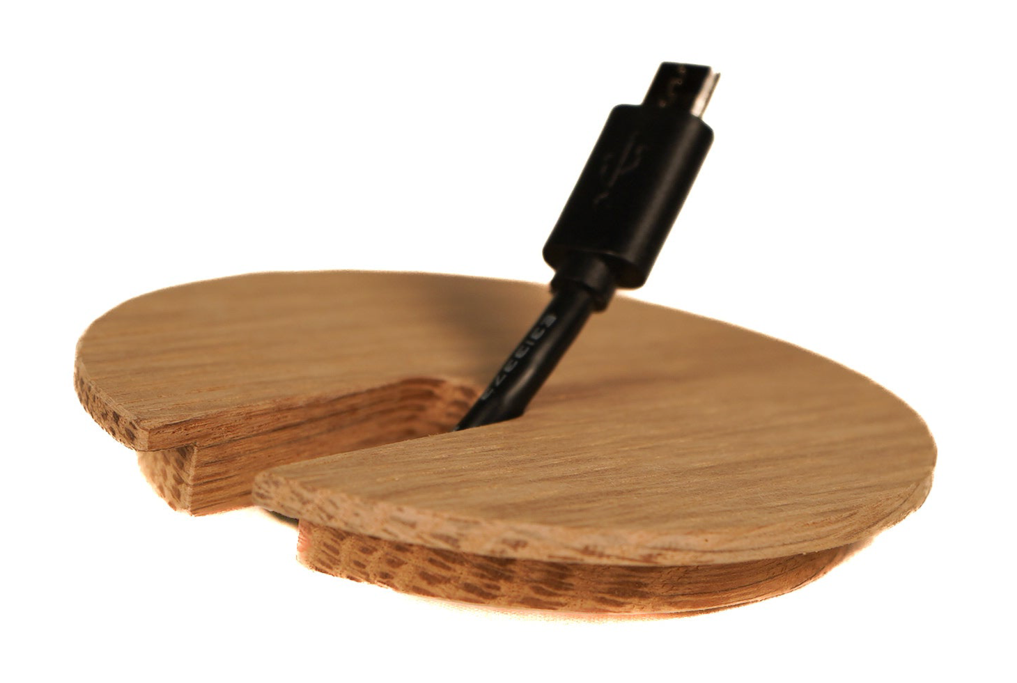 Wood Cable Hole Grommet (Without Ring)