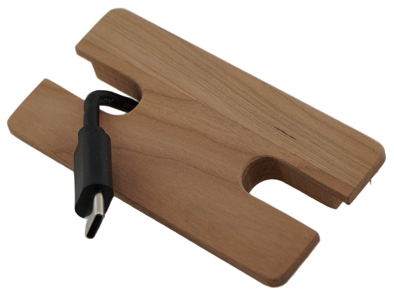 Square Wood Cable Hole Grommet