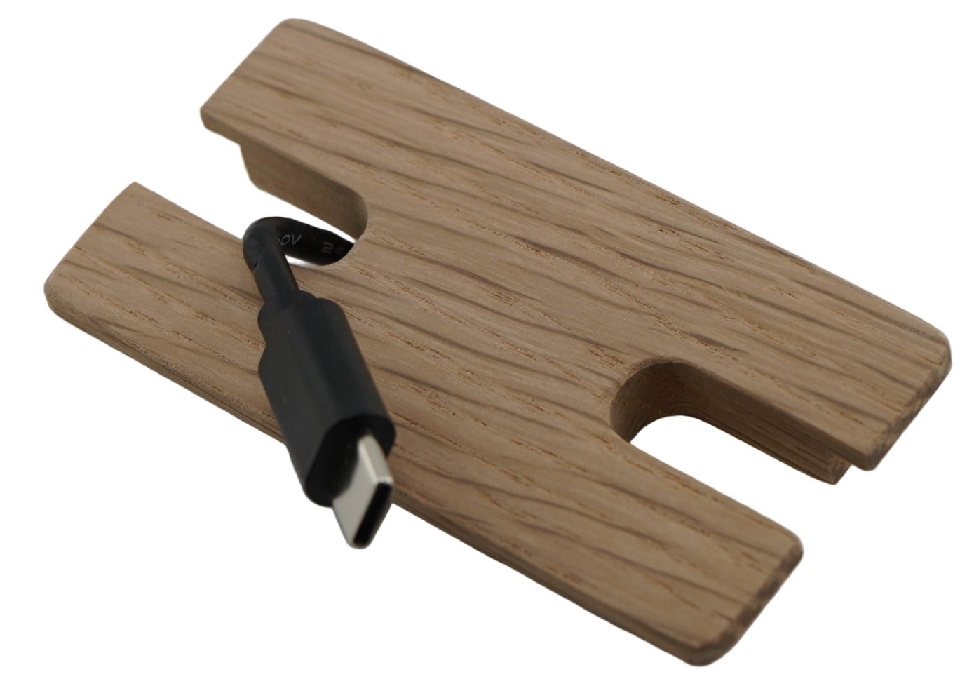 Square Wood Cable Hole Grommet