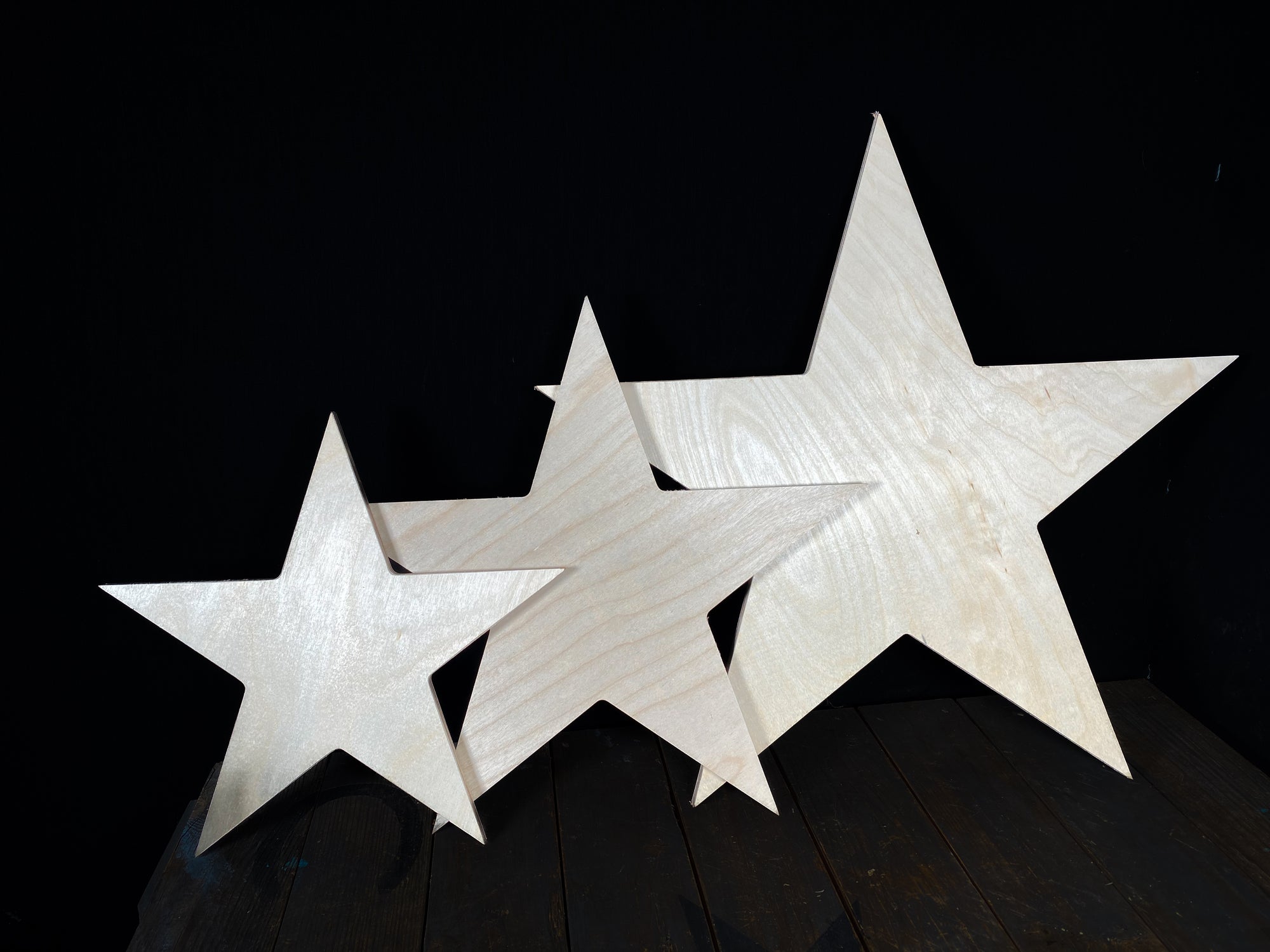 Plywood Star Shape 1/2”