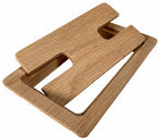 Wood Square Cable Hole Grommets