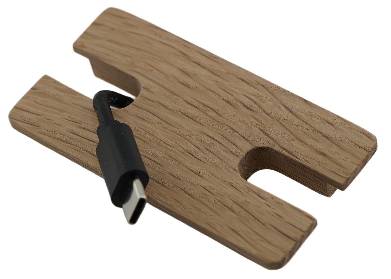 Square Wood Cable Hole Grommet