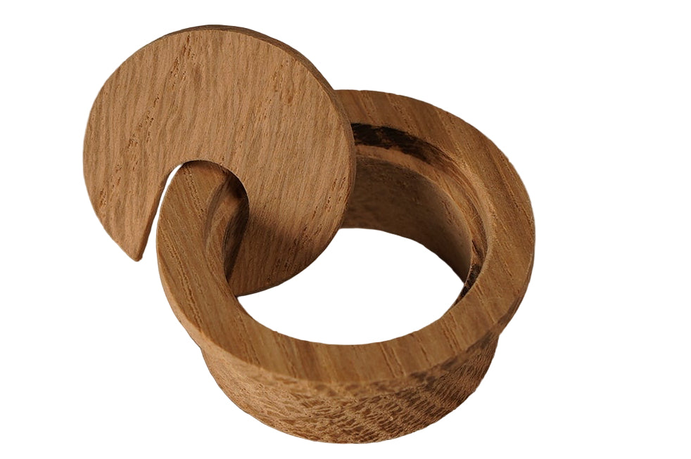 Mini Wood Cable Hole Grommet