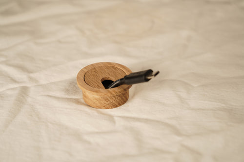 Mini Wood Cable Hole Grommet