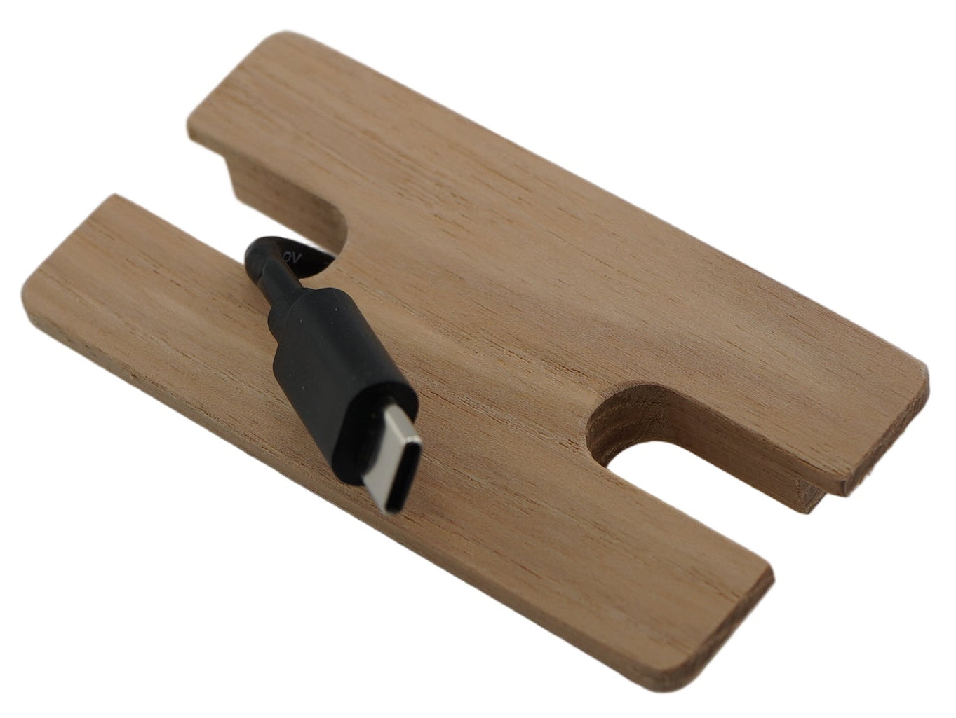 Square Wood Cable Hole Grommet