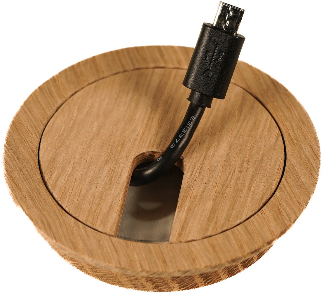 Wood Cable Hole Grommets