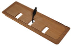 Square Wood Cable Hole Grommet Executive