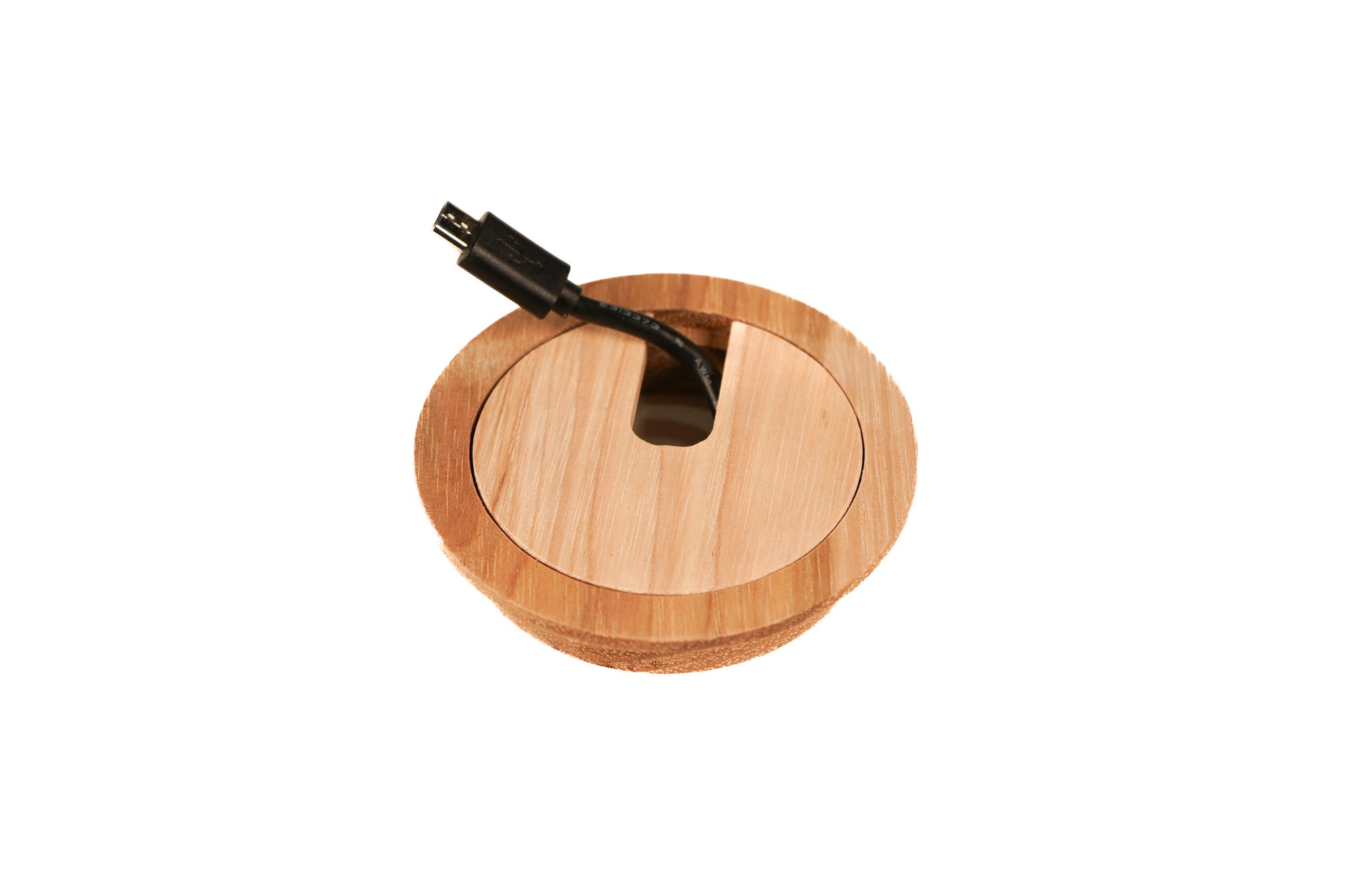 Wood Cable Hole Grommets