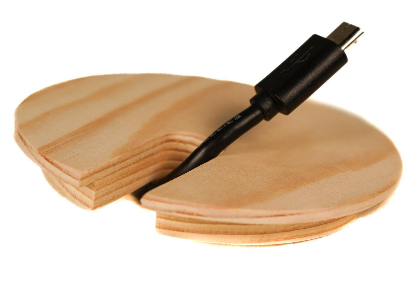 Wood Cable Hole Grommet (Without Ring)