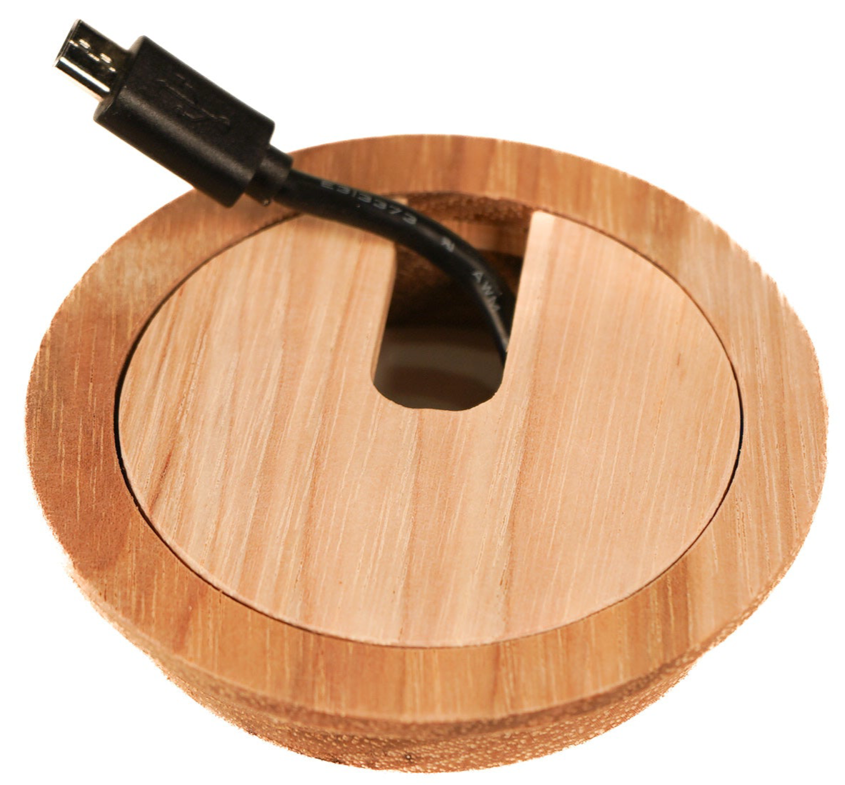 Wood Cable Hole Grommets