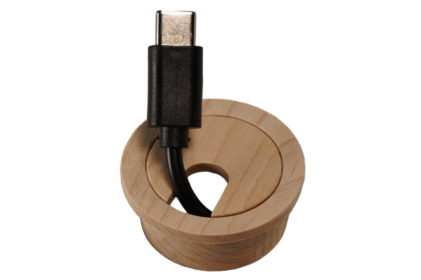 Mini Wood Cable Hole Grommet