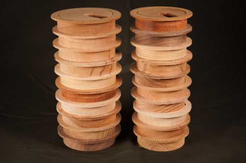 Wood Cable Hole Grommets