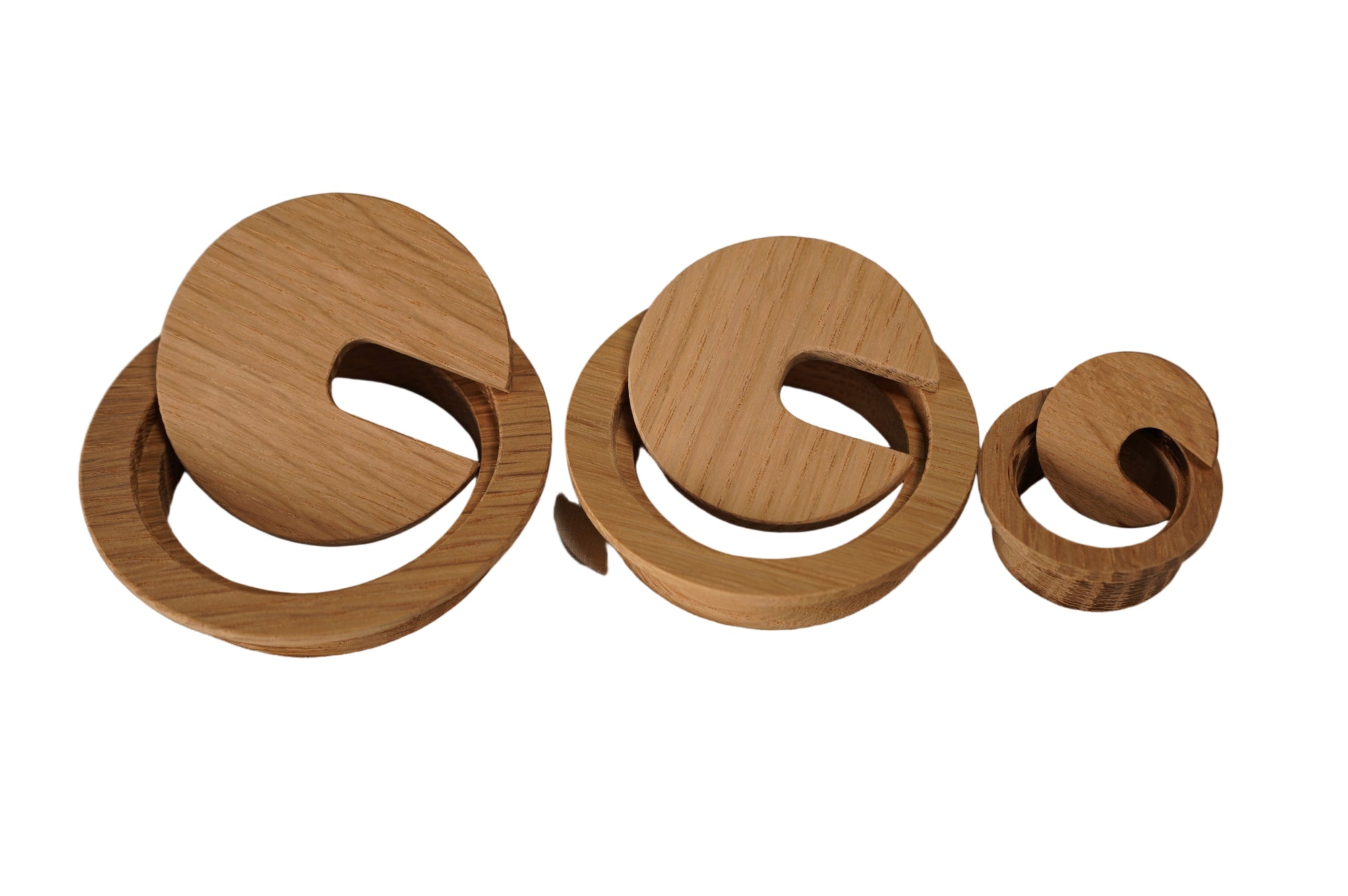 Mini Wood Cable Hole Grommet