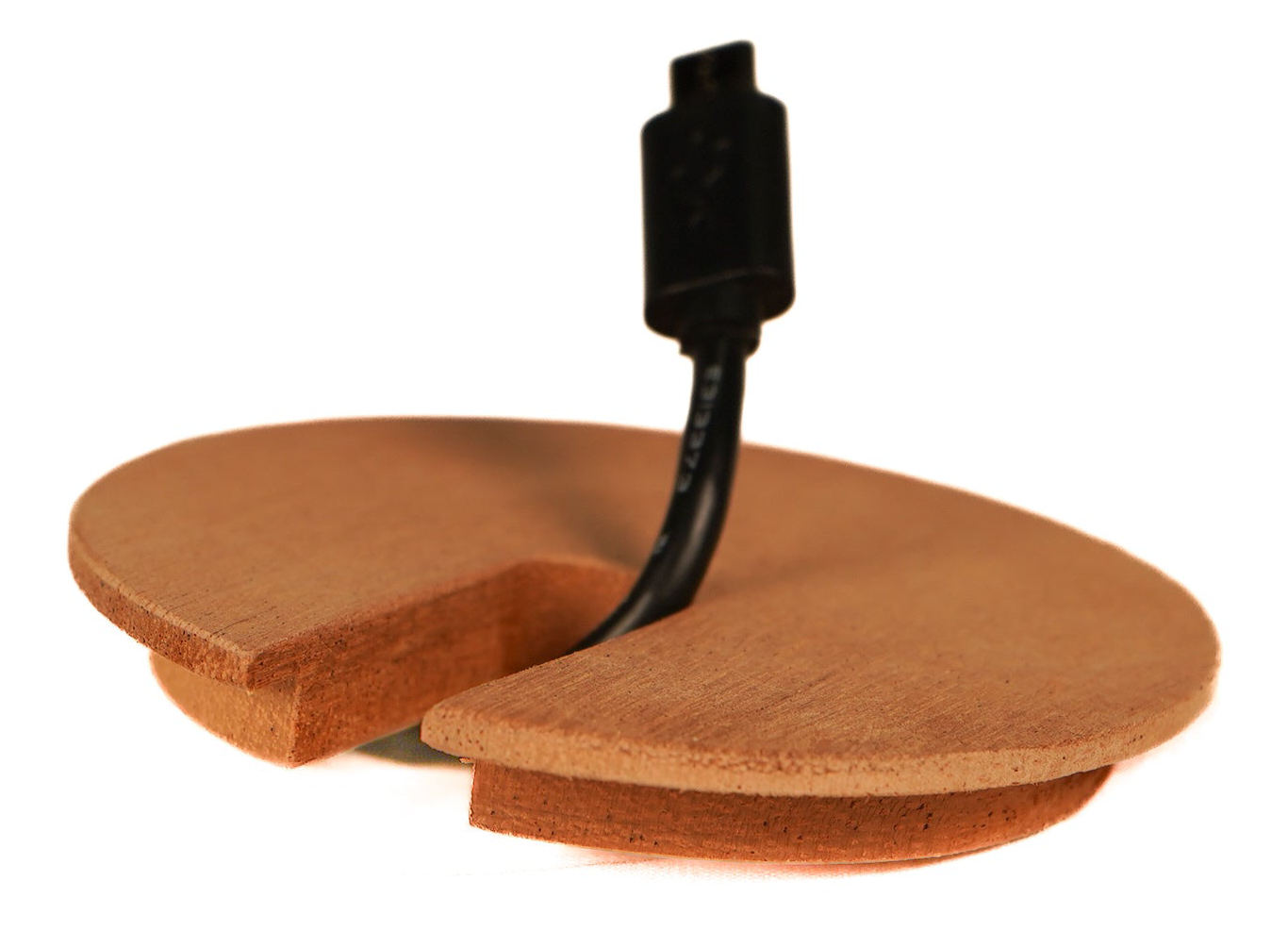 Wood Cable Hole Grommet (Without Ring)