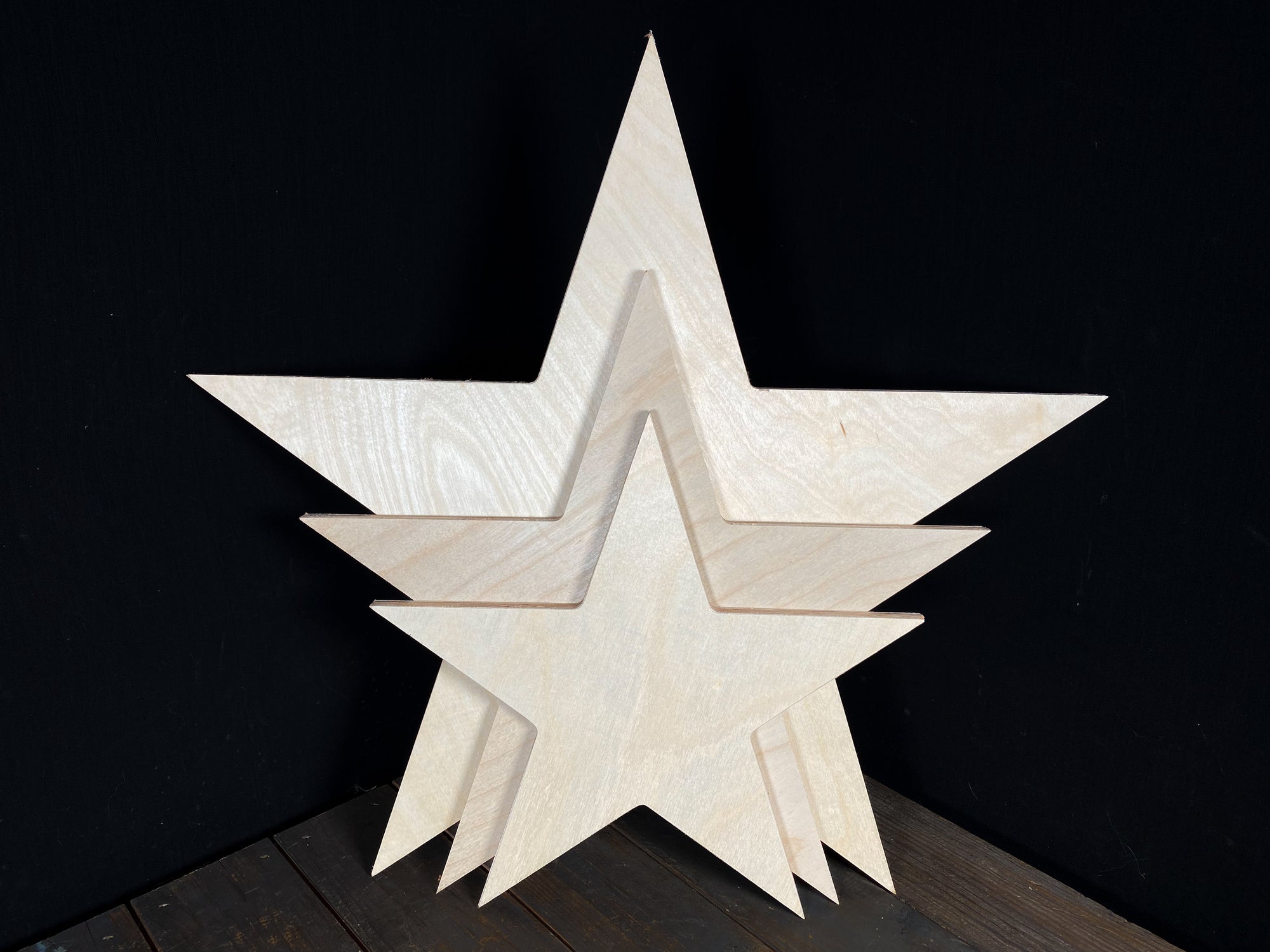 Plywood Star Shape 1/2”