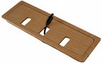 Square Wood Cable Hole Grommet Executive