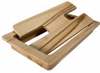 Wood Square Cable Hole Grommets