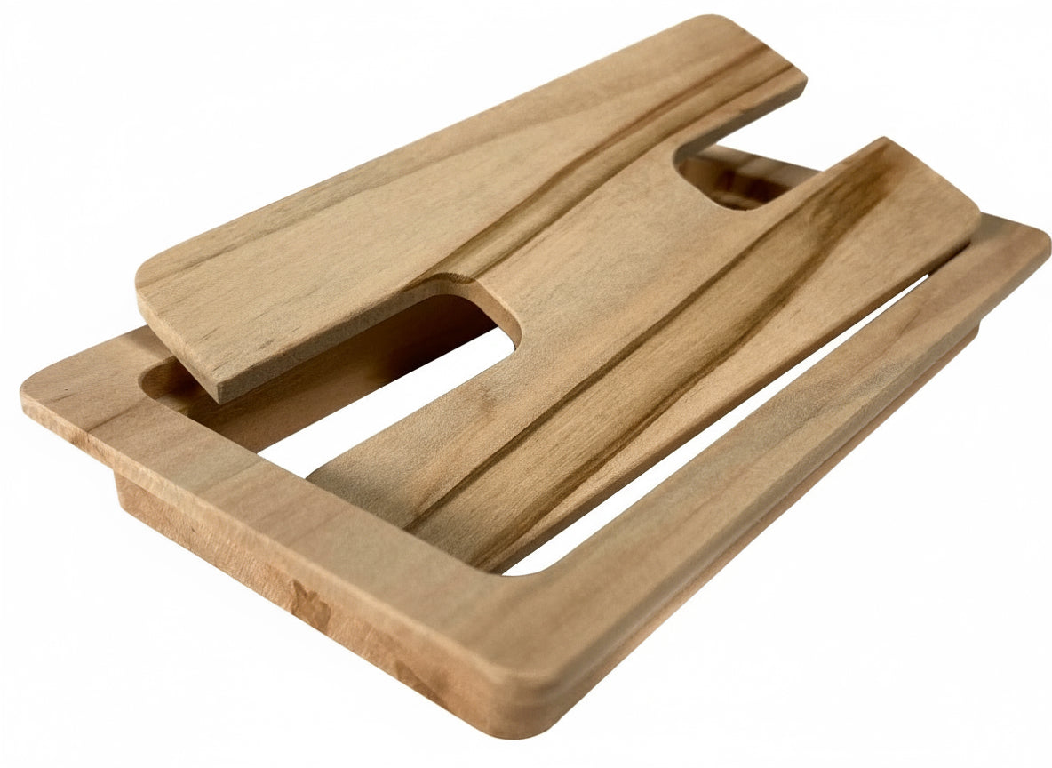 Wood Square Cable Hole Grommets