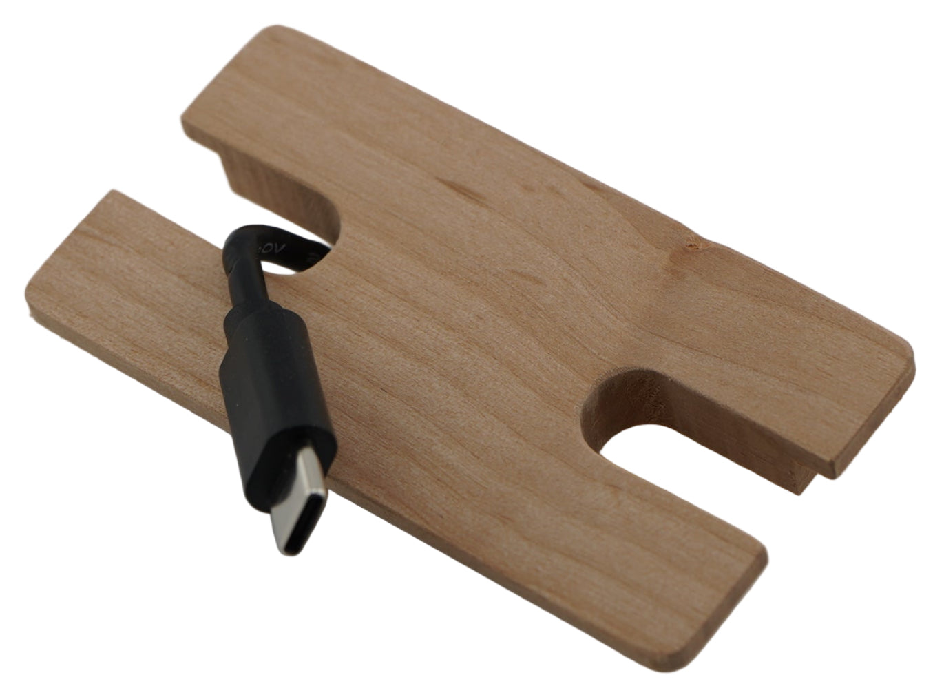 Square Wood Cable Hole Grommet