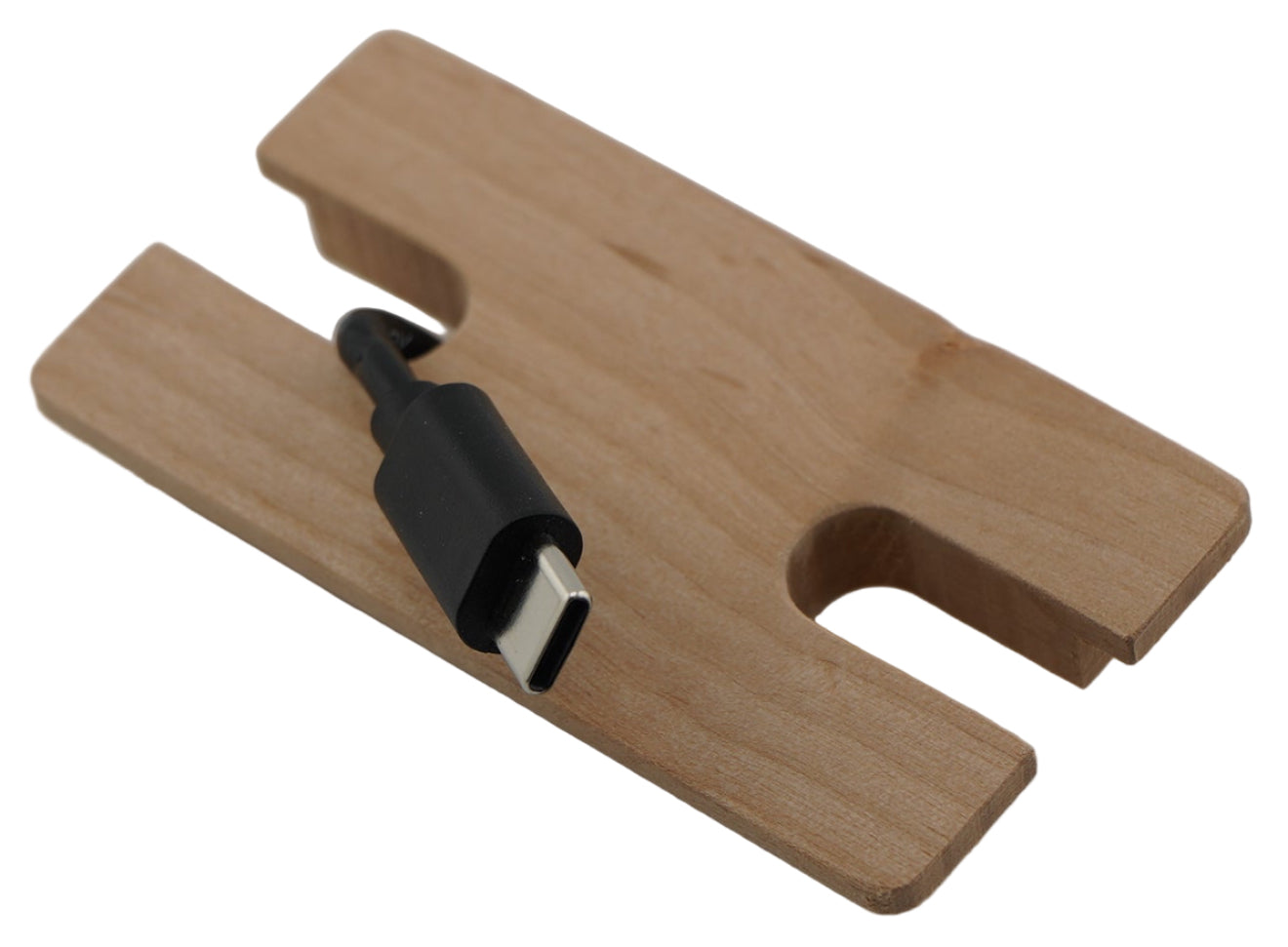 Square Wood Cable Hole Grommet