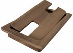 Wood Square Cable Hole Grommets