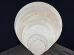 Maple Plywood Rounds: CNC Laser Cut Wood Discs (3/4" Thick)