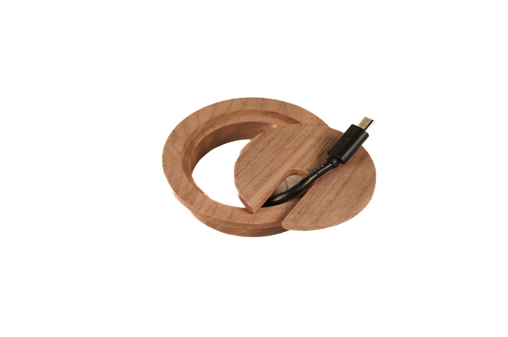 Wood Cable Hole Grommets